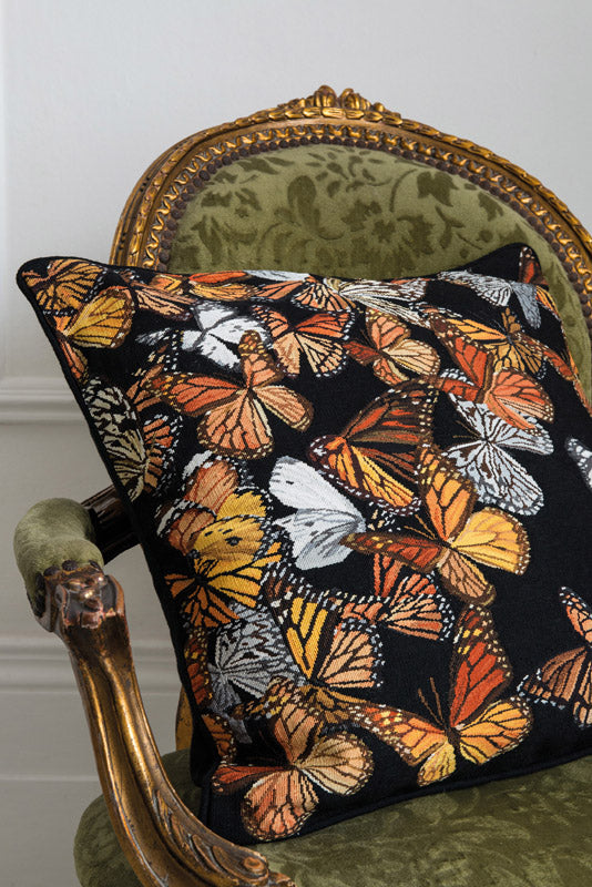 Monarch butterfly pillow hotsell