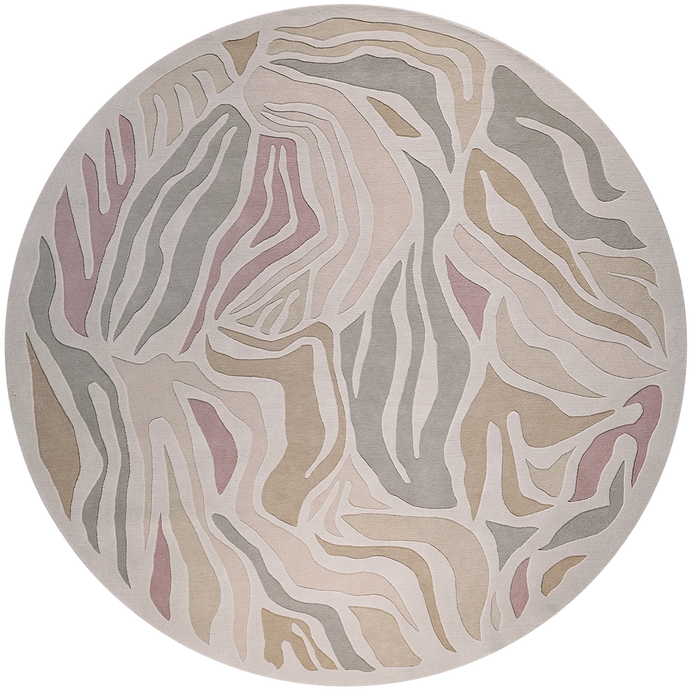 Rêverie Blonde Round by The Rug Company