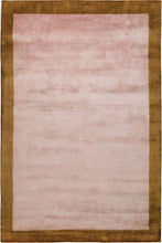 Load image into Gallery viewer, Mohair Border Rose Quartz by The Rug Company