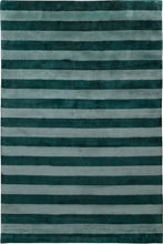 Load image into Gallery viewer, Mohair Stripe Jade by The Rug Company