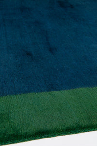 Mohair Border Emerald by The Rug Company