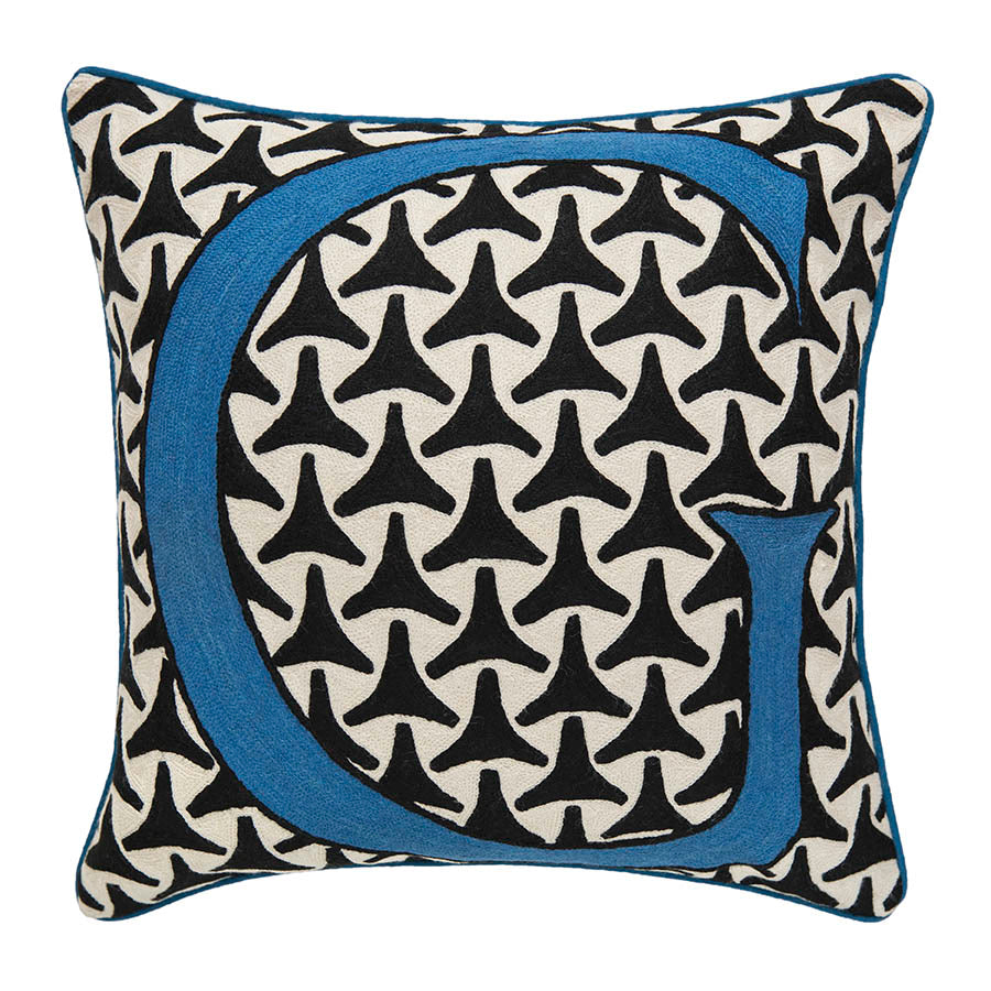 Alphabet G Cushion by Sue Timney