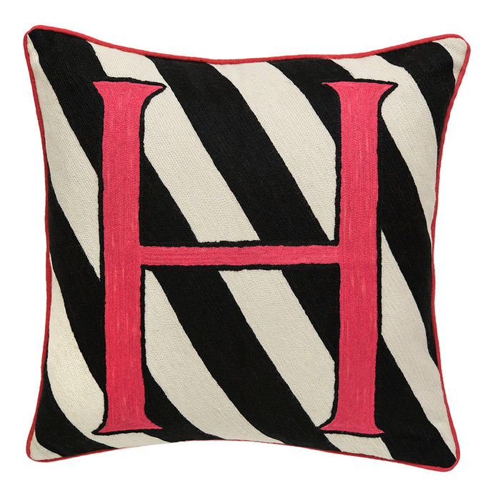 Alphabet H Cushion by Sue Timney