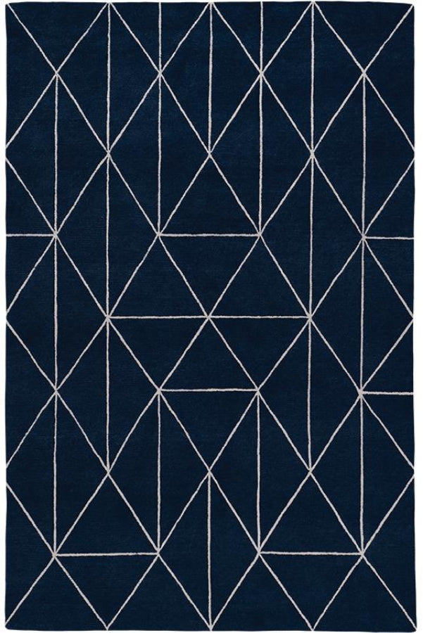 Diamond Maze Blue by The Rug Company